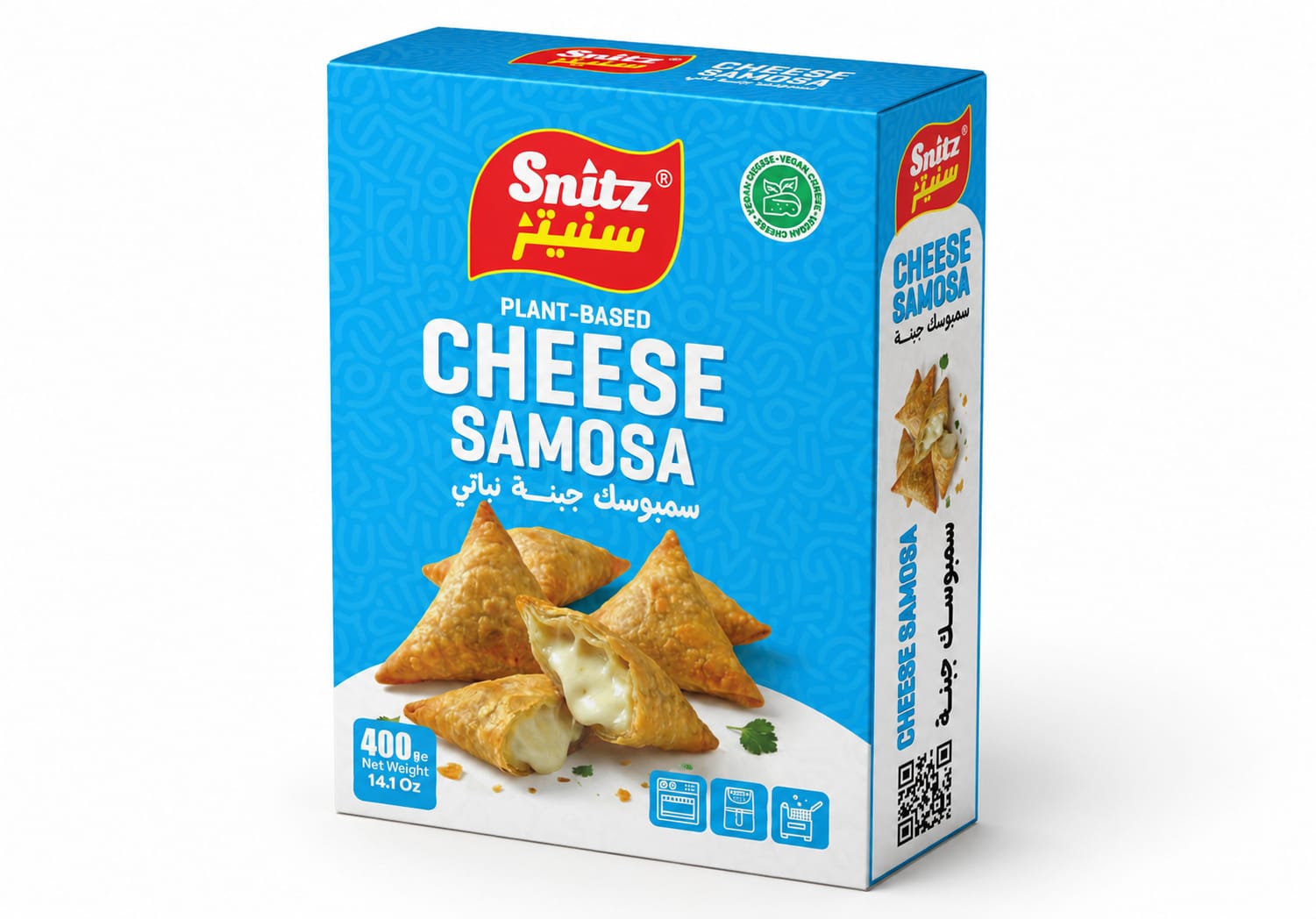 Snitz Plant-Based Cheese Samosa